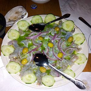 Plate of bait