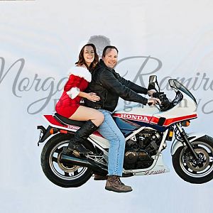 My Holiday Card 1984 VF1000F