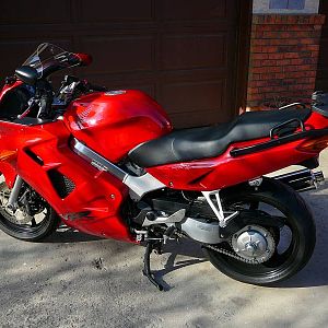 Givi Rack Installed