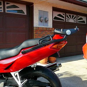 Givi Rack Installed