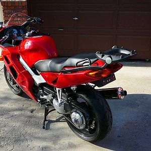Givi Rack Installed