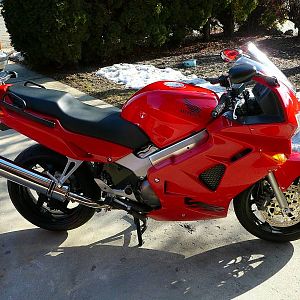 Givi Rack Installed