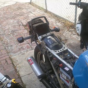85 VF500 Interceptor w/custom paint job...