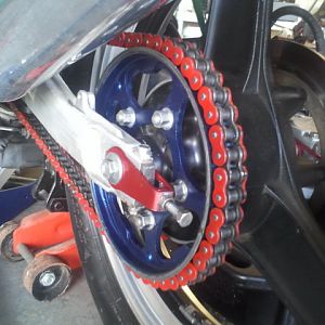 new chain spockets paint