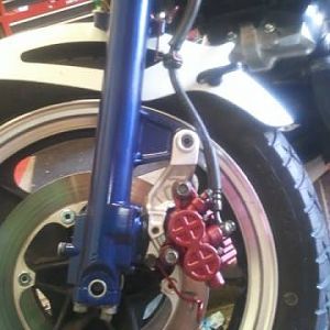 rebuilt forks and paint