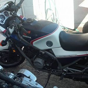 first bike 1984 honda interceptor 700