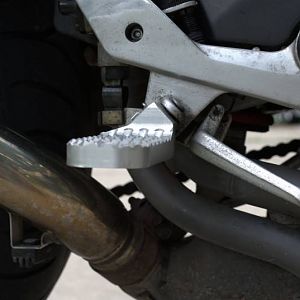 RH peg with modified pedal.
