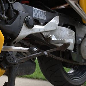 Kickstand clearance