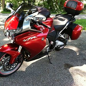 2010 Honda VFR1200F  VFR , 1200F  Akrapovic  Two Brothers  Juice Box Pro  V