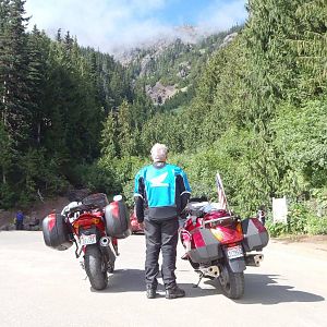 Hurricane Ridge road