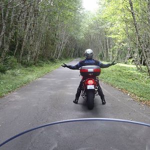 Unnamed road in Washington state.