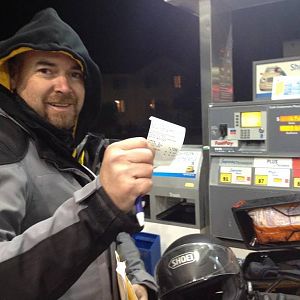 Reg Iron butt receipt