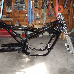 1984 VF1000F frame redo