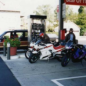 My first bike, EX500