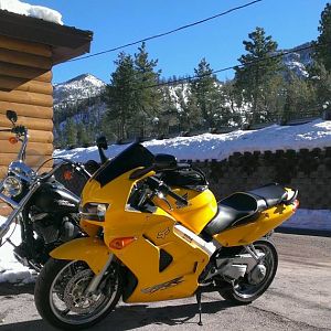 2000 VFR800 Mt Charleston north of Las Vegas