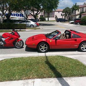 VFR vs Ferrari