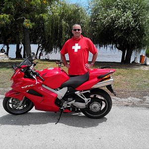 My new VFR800. From Portugal to the world...to VFR world!