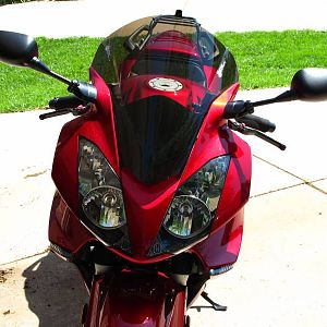 Zero Gravity Double Bubble Smoked Windscreen, Mirror Extenders, Five Star T