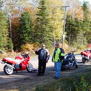 Tour of Grand Lake, NB, Canada - October 7, 2014.