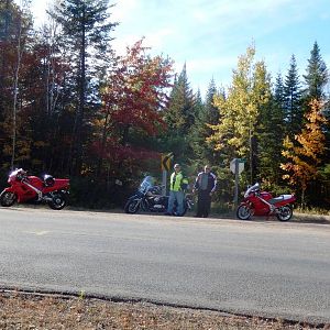 Tour of Grand Lake, NB, Canada - October 7, 2014.