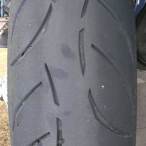 Metzeler Sportec M7rr Rear Tire after 1978kms