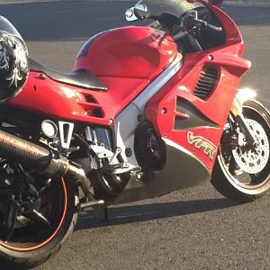 My pride and joy a 1994 vfr 750.