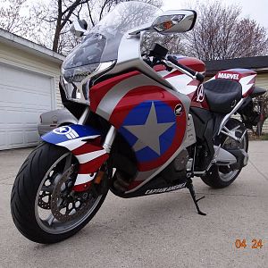 Captain American wrap