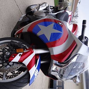 Captain American wrap