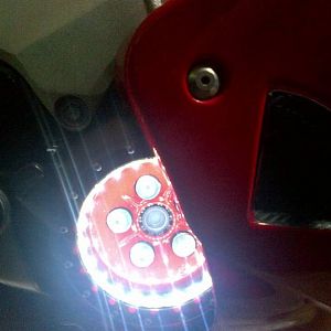 Lights in clutch window