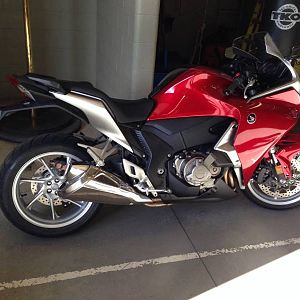 My 2010 vfr 1200f dct
