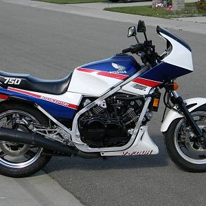 1985Honda VF750FF Interceptor