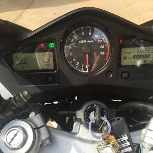 2003 Silver Honda Interceptor VFR 800A (With ABS)
