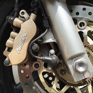 2003 Silver Honda Interceptor VFR 800A (With ABS)