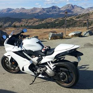 2014 VFR 800 at Cottonwood Pass