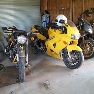 Three Bikes