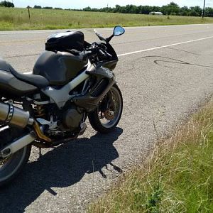 VTR On Texas road