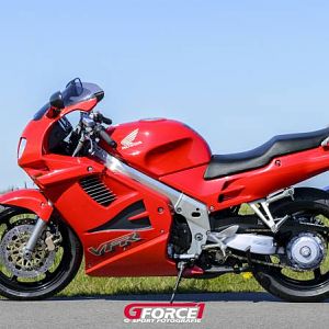 VFR 750 dutch landscape