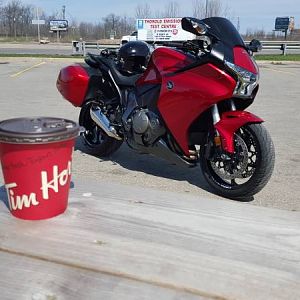 my VFR 1200f