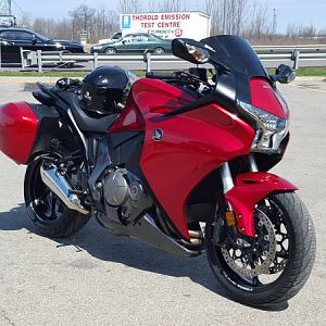 my VFR 1200f