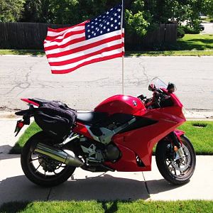 The New ride gets home!