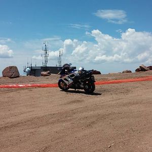 Alone at the top ...