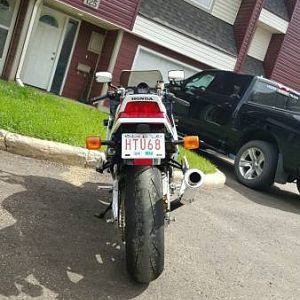 86 VFR front and rear conversion