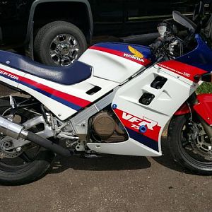86 VFR front and rear conversion