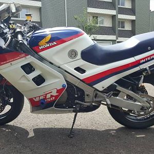 86 VFR front and rear conversion