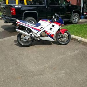 86 VFR front and rear conversion
