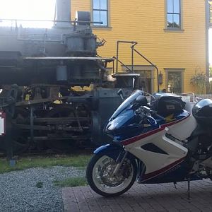 VFR800 Anniversary & Mallet Steam Engine @ Snoqualmie Depot (WA)