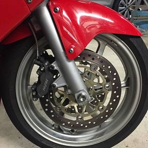 CBR600F4 front end