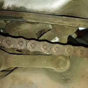 1990 VFR750 rear suspension linkage