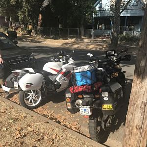 D1 Bikes At Reg House