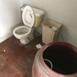 D4 Truck Stop Bathroom